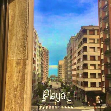 Rocamar Centro Playa San Lorenzo - Parking Gratuito Gijón Exteriör bild